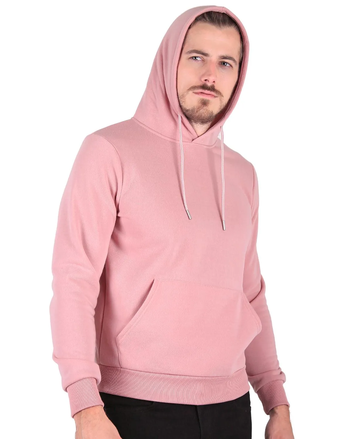 Sudadera Hombre Básico Capucha Rosa Giovanni Gali 50704106