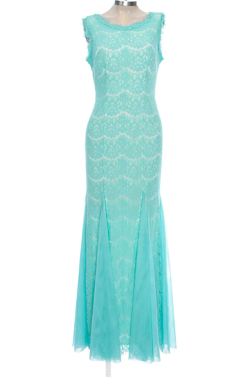 VESTIDO / ENTERIZO COLOR AGUAMARINA  CINDY USA