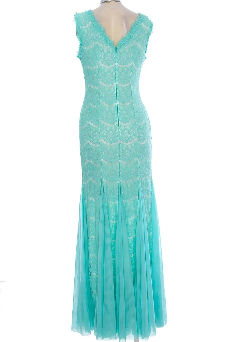 VESTIDO / ENTERIZO COLOR AGUAMARINA  CINDY USA