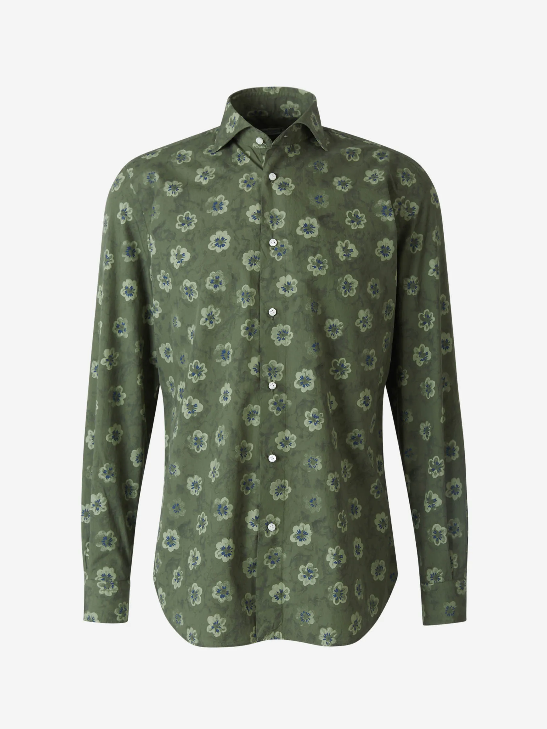 Vincenzo di Ruggiero Camisa Floral Algodón