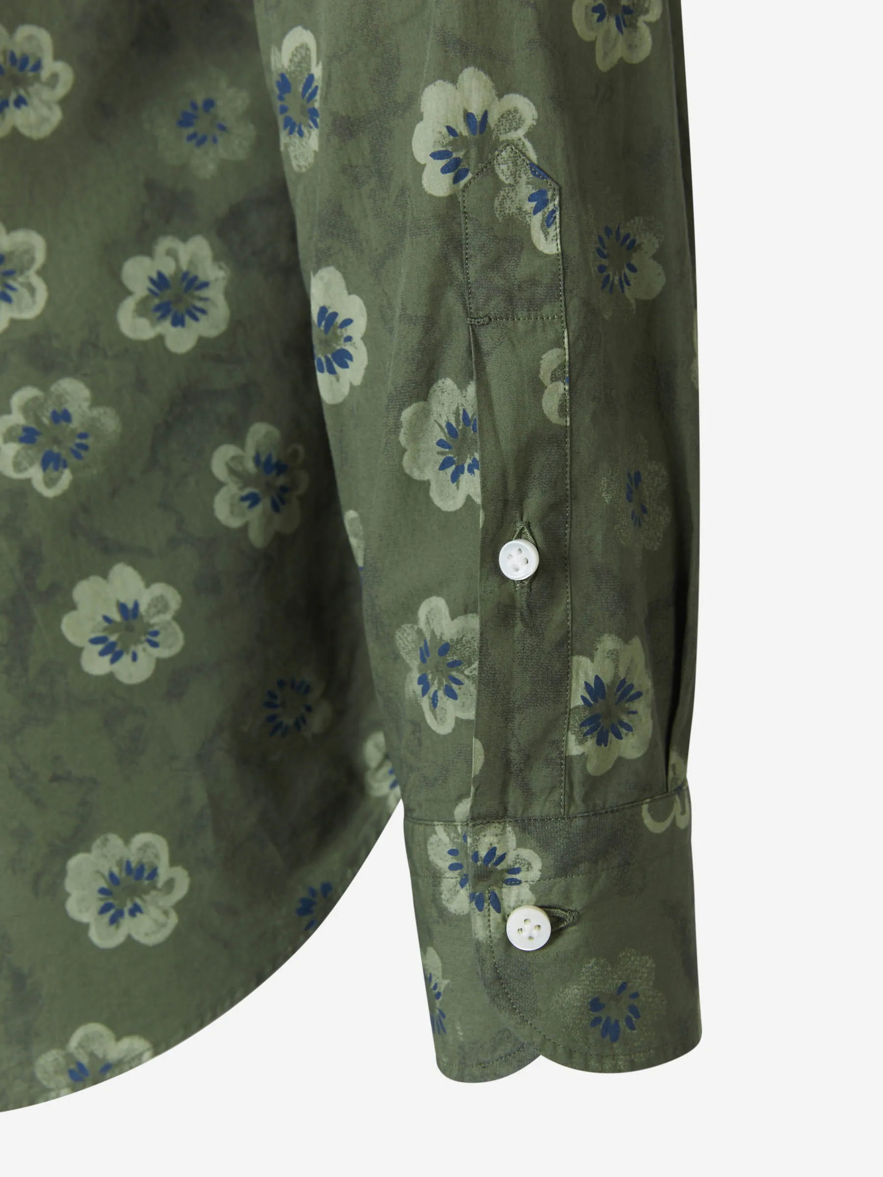 Vincenzo di Ruggiero Camisa Floral Algodón