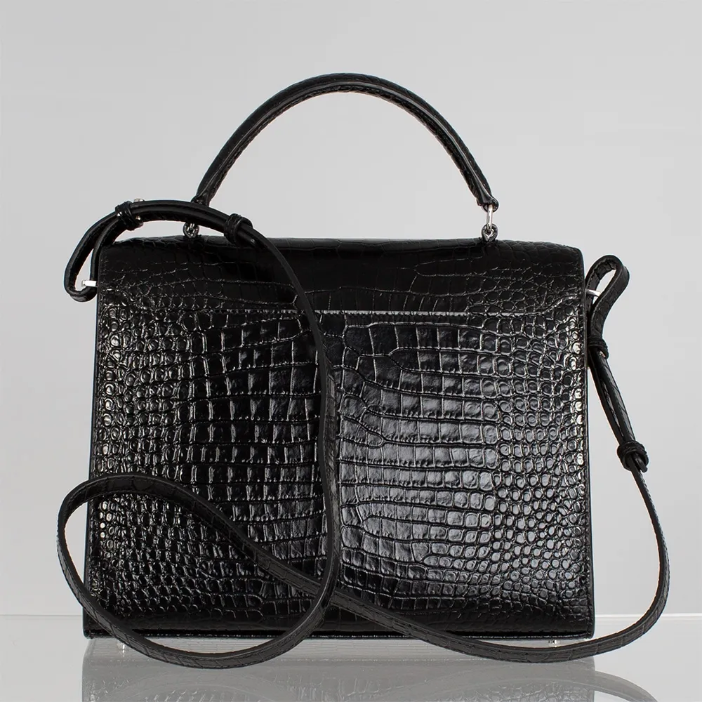 YSL Bolso Cassandra Piel Negro