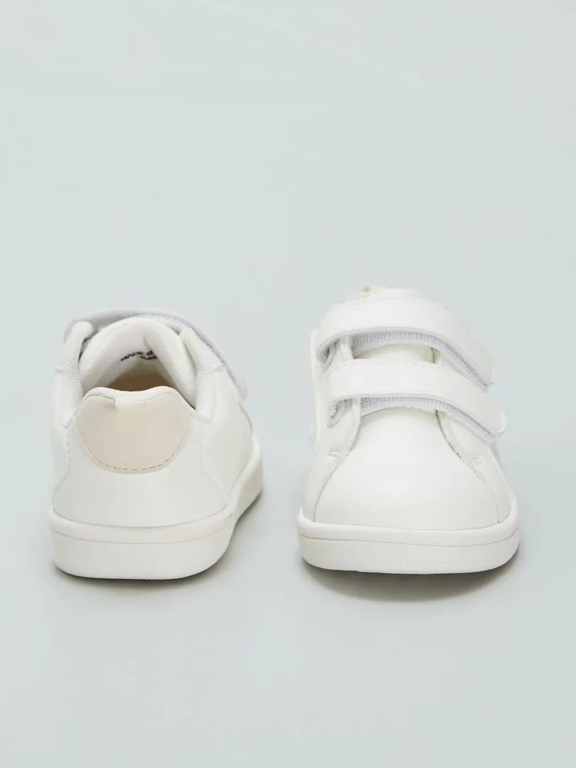 ZAPATILLAS BAJAS BLANCAS  BLANCO