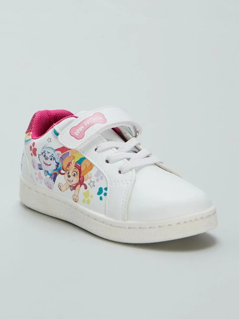 ZAPATILLAS BLANCAS 'LA PATRULLA CANINA'  BLANCO