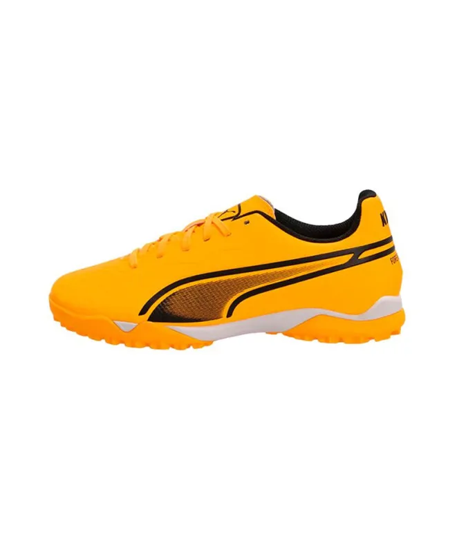 Zapatillas de fútbol sala Puma KING MATCH + Mid Naranja Infantil