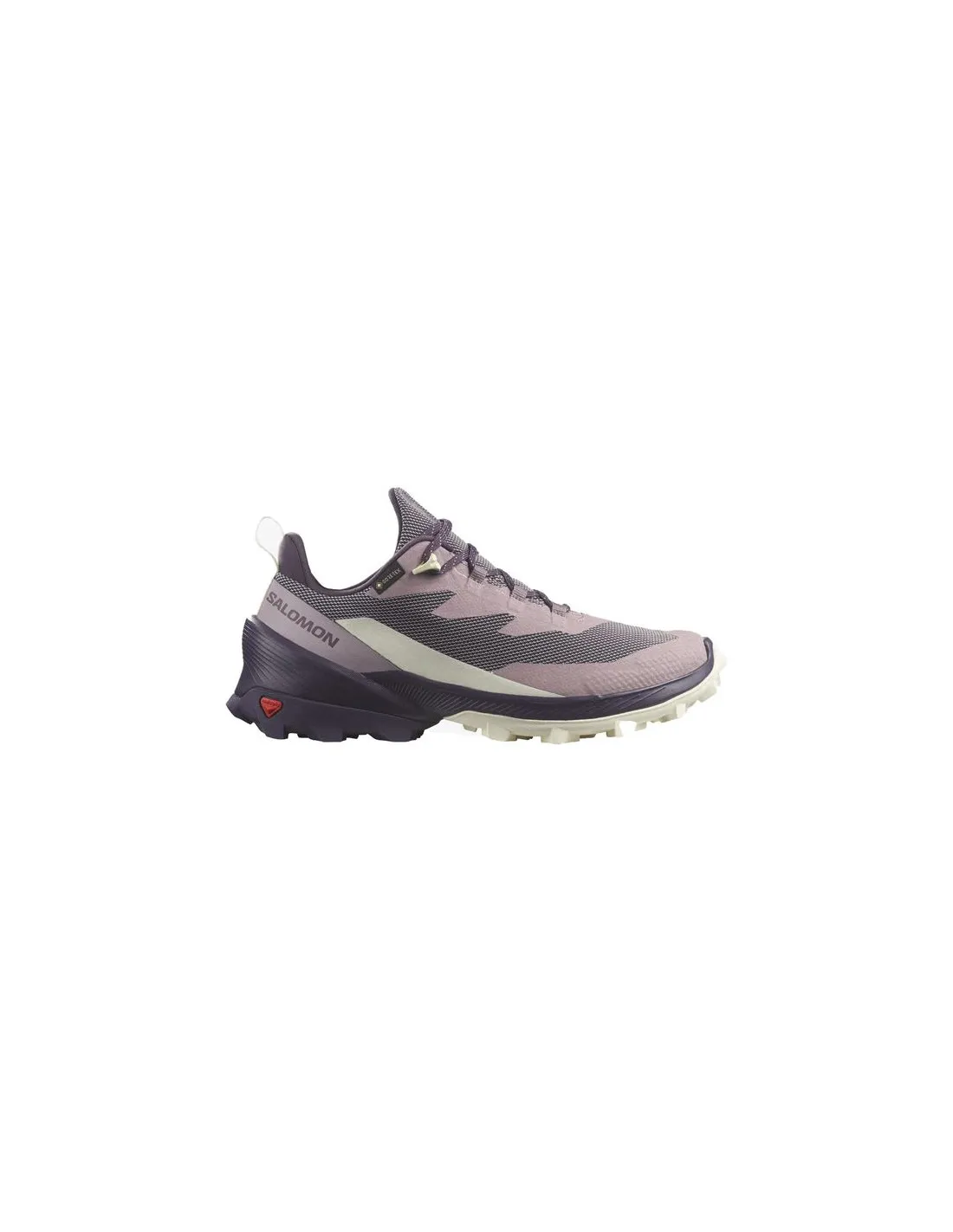 ZAPATILLAS DE MONTAñA SALOMON CROSS OVER 2 GORE  TEX QUAIL /NIGHT/VANILLA MUJER