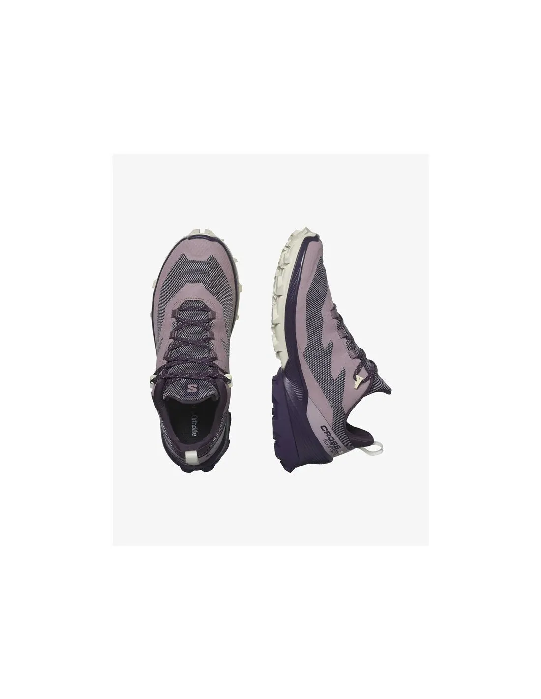 ZAPATILLAS DE MONTAñA SALOMON CROSS OVER 2 GORE  TEX QUAIL /NIGHT/VANILLA MUJER