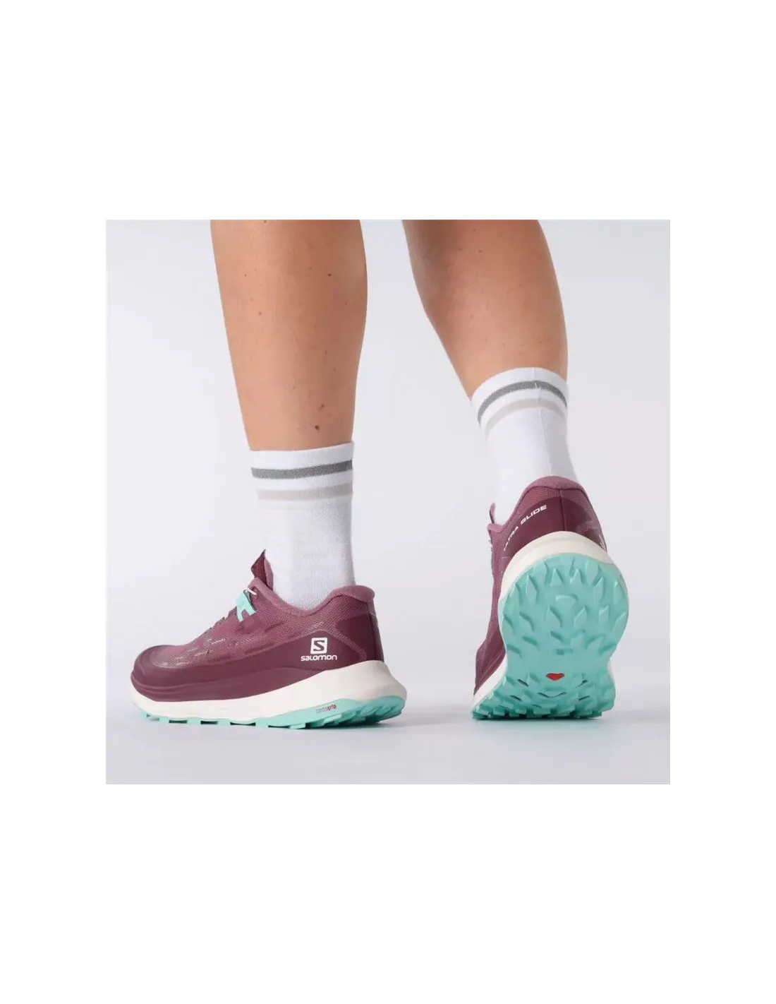 Zapatillas de trail Salomon Ultra Guide morada Mujer