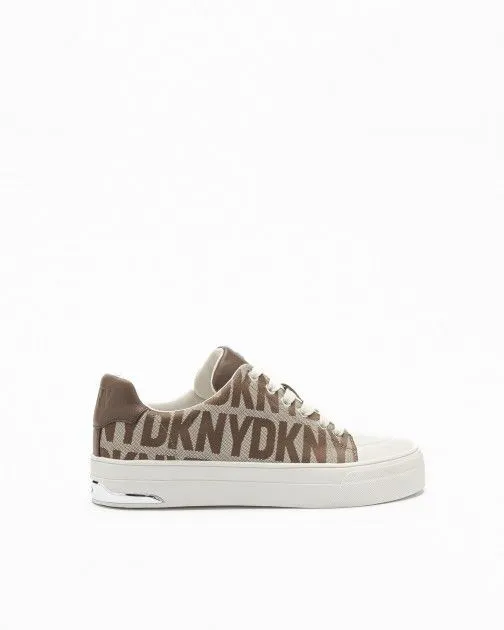 ZAPATILLAS DKNY YORK LACE UP MARRóN
