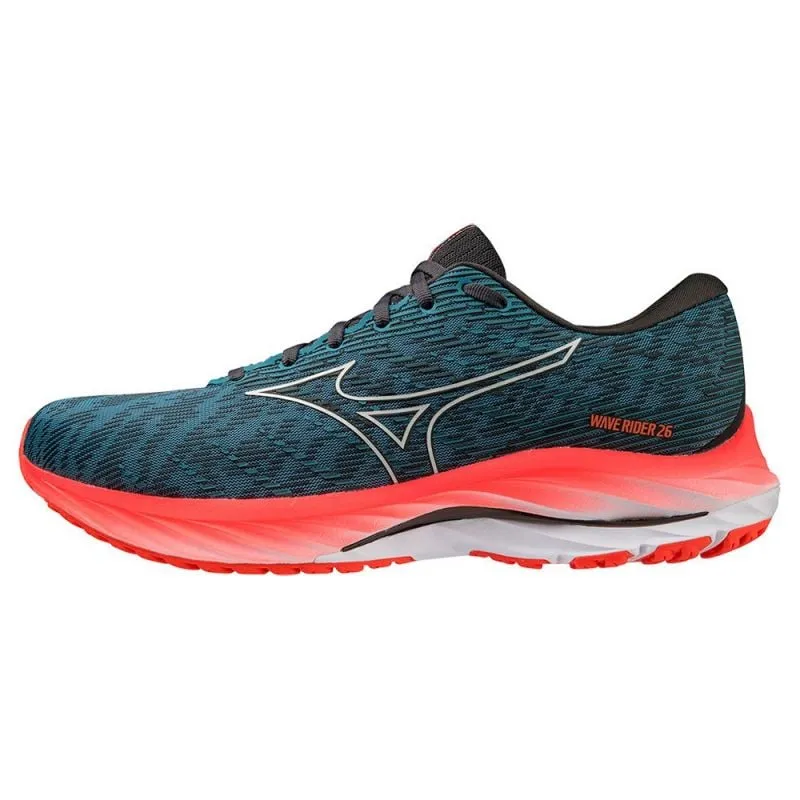 Zapatillas Mizuno Wave Rider 26 (ProvincialBlue/NimbusCloud/Sun) hombre
