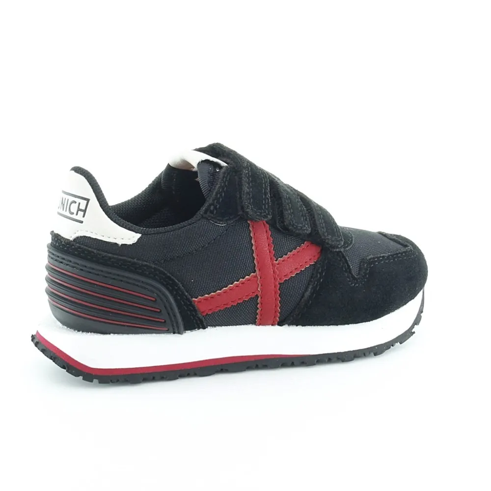 ZAPATILLAS MUNICH MASSANA NEGROROJO VCO