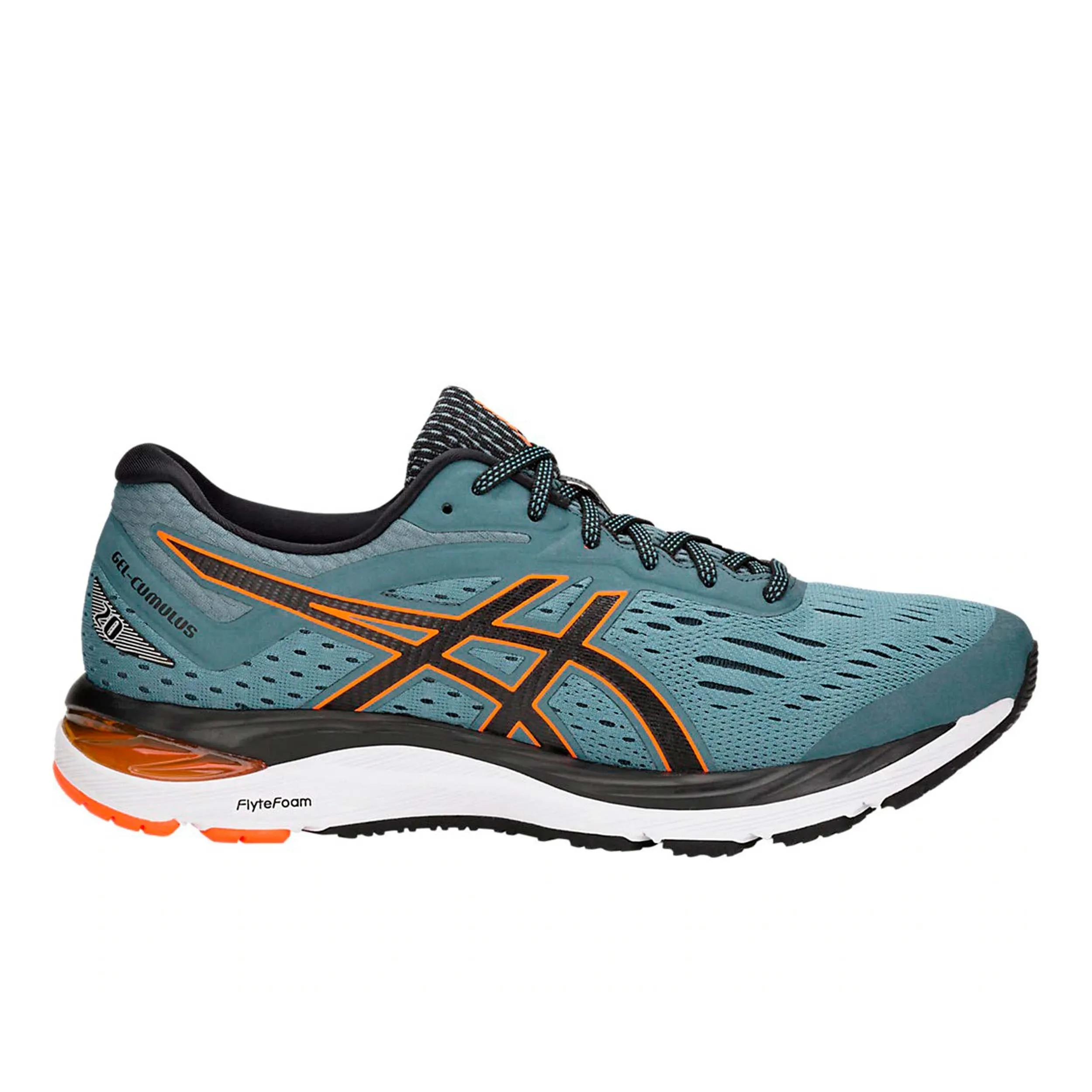 ZAPATILLAS RUNNING HOMBRE ASICS GELCUMULUS 20 GRIS/NARANJA