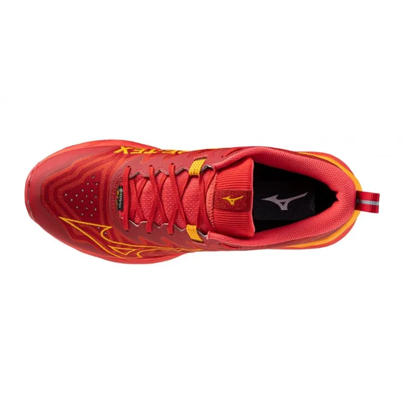 ZAPATILLAS TRAIL RUNNING MIZUNO ZAPATILLA WAVE DAICHI 8 GORETEX (CAYENNE/CITRUS/SALSA)