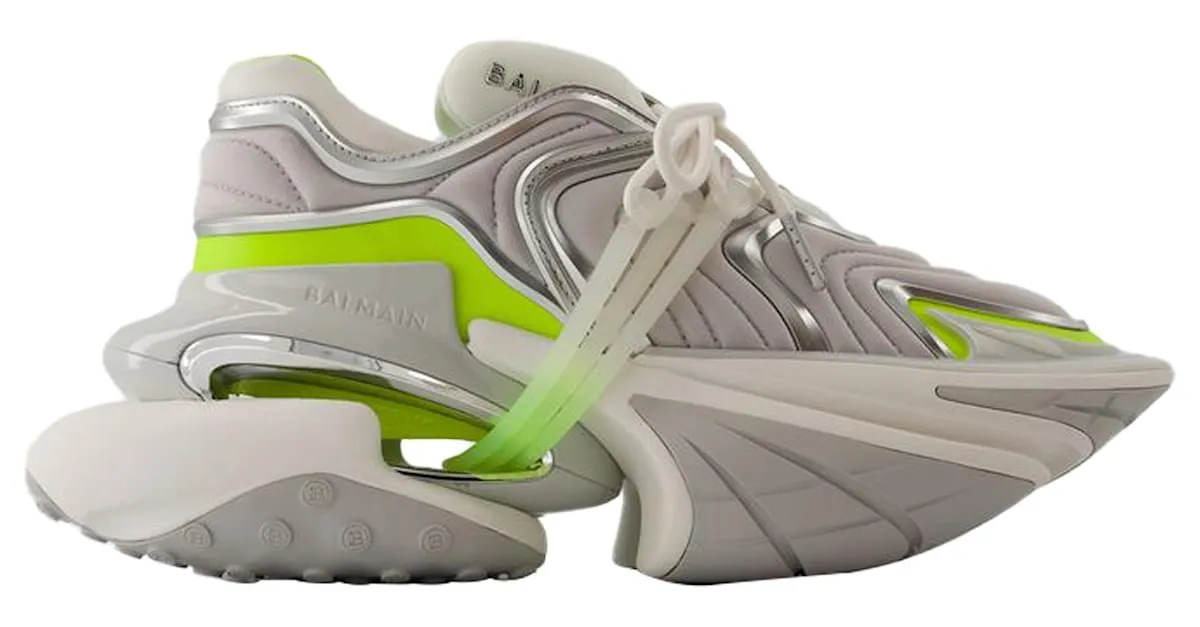 ZAPATILLAS UNICORN WAVE  BALMAIN  CUERO  AMARILLO/GRIS 