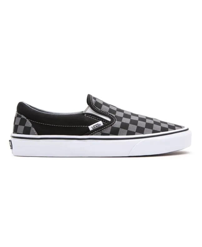 ZAPATILLAS VANS CLASSIC SLIPON CHECKERBOARD NEGROGRIS