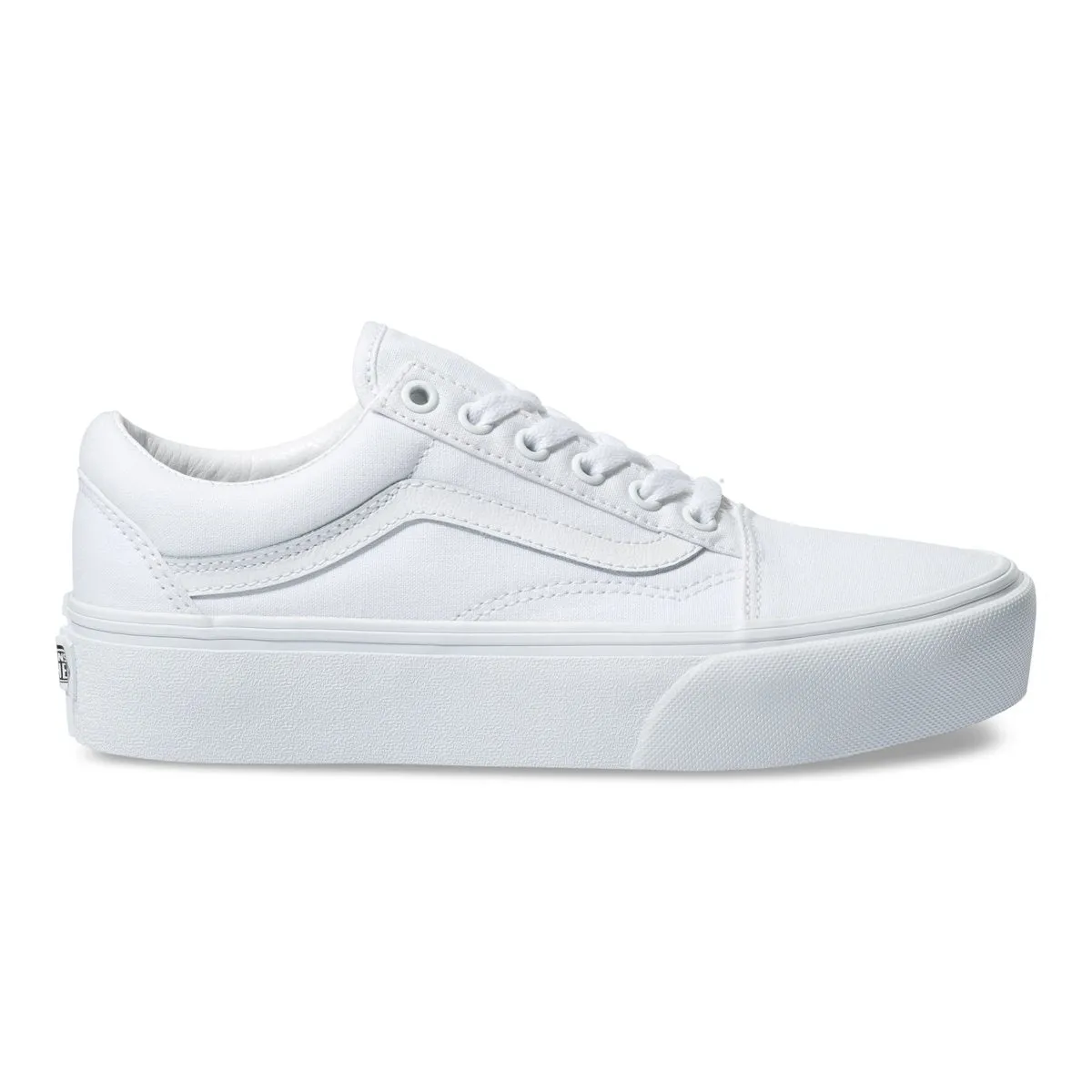 ZAPATILLAS VANS OLD SKOOL PLATFORM  TRUE WHITE