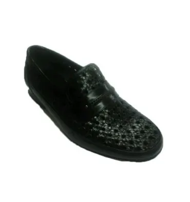 Zapato rejilla sin cordon 30´s en negro