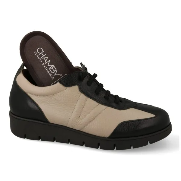 ZAPATOS CASUALES MUJER PIEL MOD. NAYA