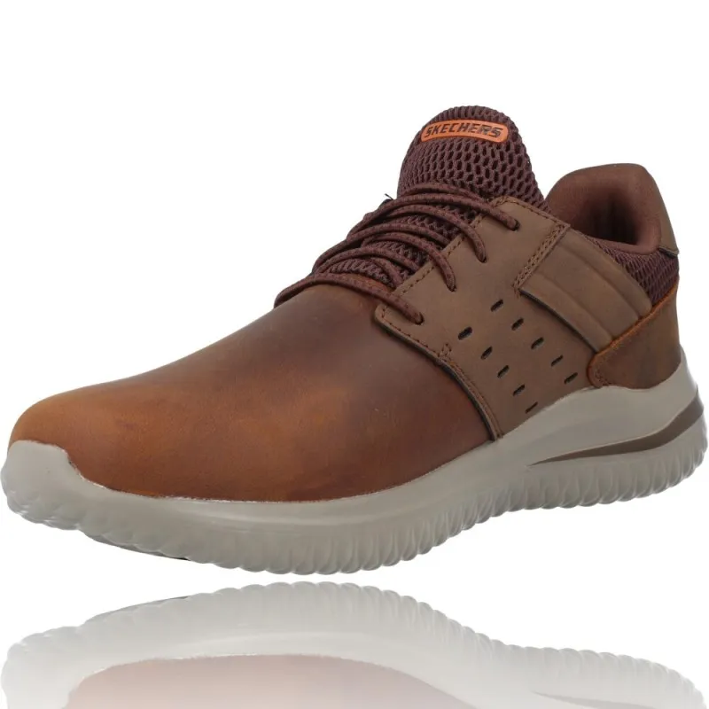 ZAPATOS HOMBRES CASUAL DE SKECHERS 210308 DELSON 3.0  EZRA