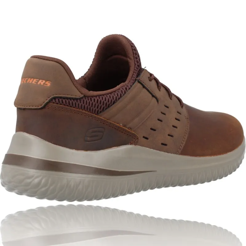 ZAPATOS HOMBRES CASUAL DE SKECHERS 210308 DELSON 3.0  EZRA