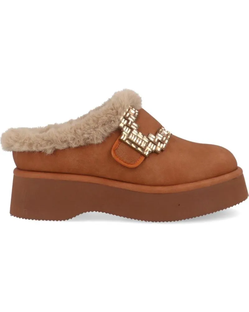 ZAPATOS NOA HARMON  DE MUJER MUJER LIL FLUFFY 983007 CUERO  MARRóN