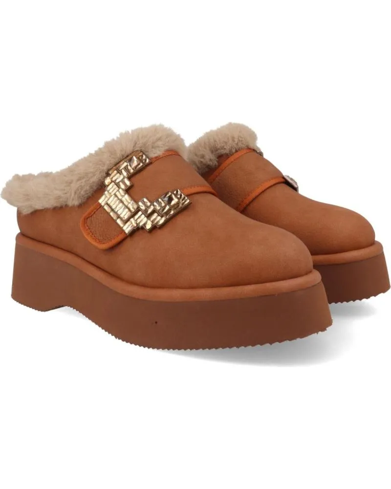 ZAPATOS NOA HARMON  DE MUJER MUJER LIL FLUFFY 983007 CUERO  MARRóN