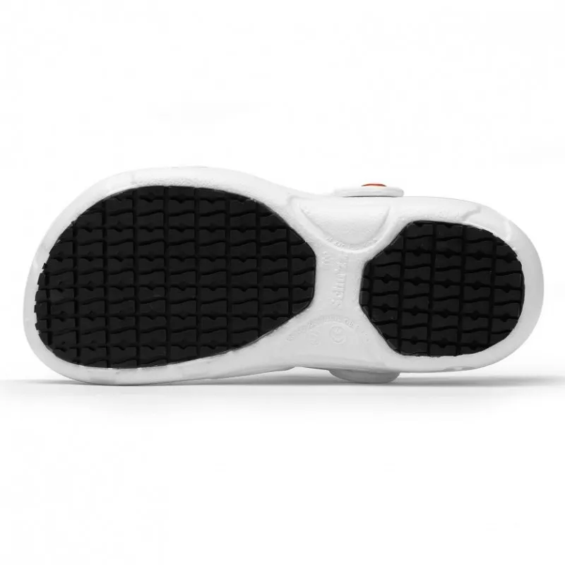 ZUECO ANTIDESLIZANTE CERRADO BLANCO PRO TALLA 46  OFERTA