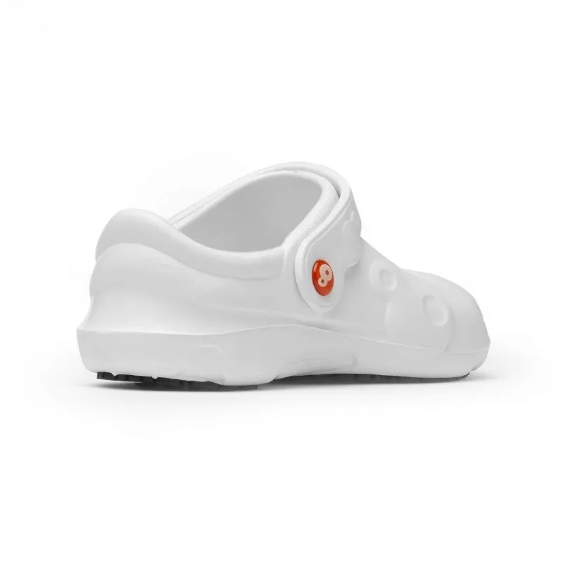 ZUECO ANTIDESLIZANTE CERRADO BLANCO PRO TALLA 46  OFERTA